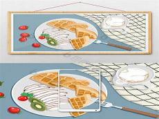 美味食物画画图片大全