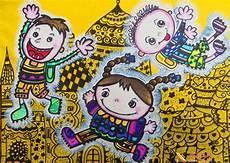 科技画作品简单图片