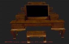 木质家具建模cad