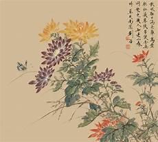 菊花图国画简单