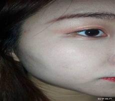 卡粉和浮粉的人像图片